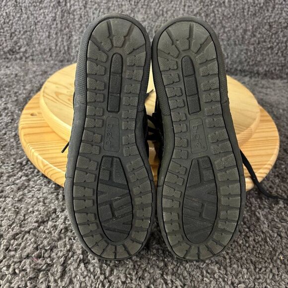 boc Quilted Boots Brightop Womens Size 7 Black Vegan Leather Combat Ankle Bootie - Picture 11 of 11